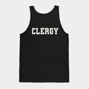 Clergy Word Tank Top